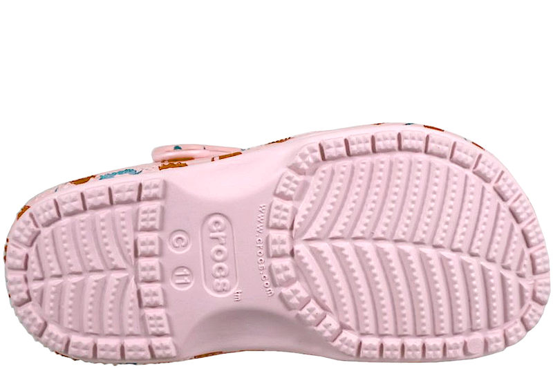 CROCS CLASSIC I LYSERØD MED KIRSEBÆR.