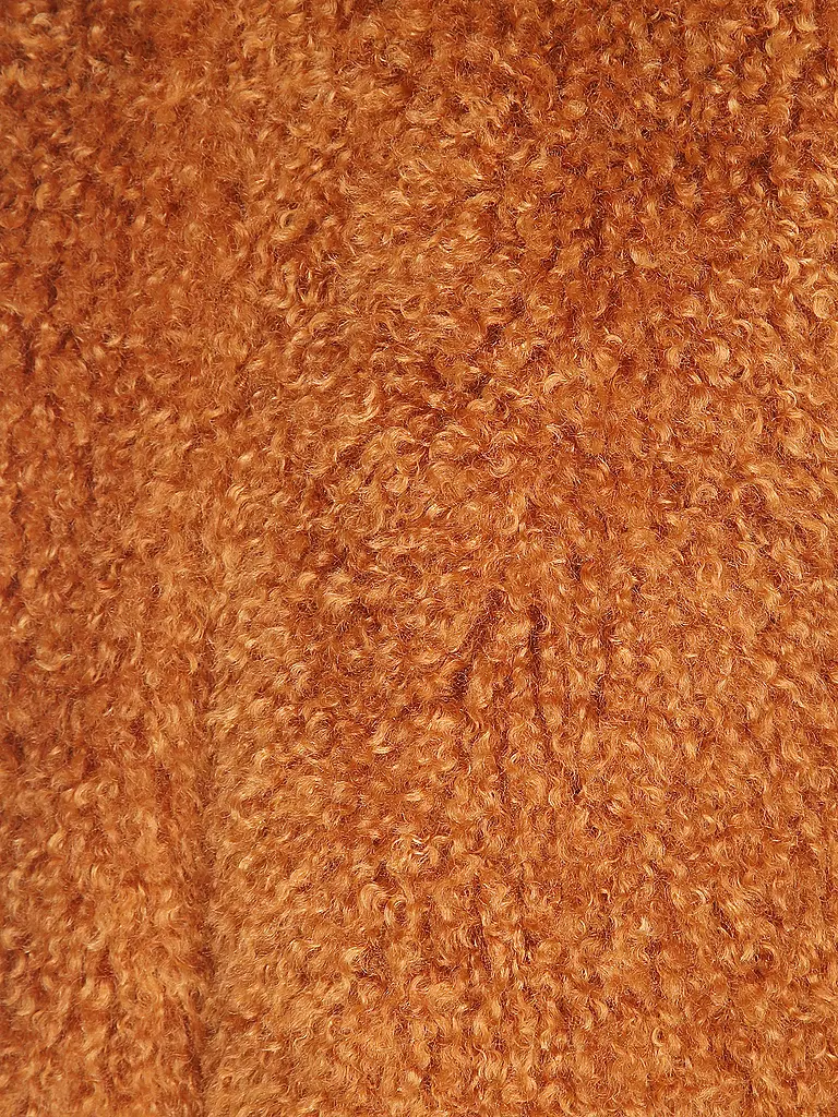 LUISA CERANO Gilet in Felloptik  orange