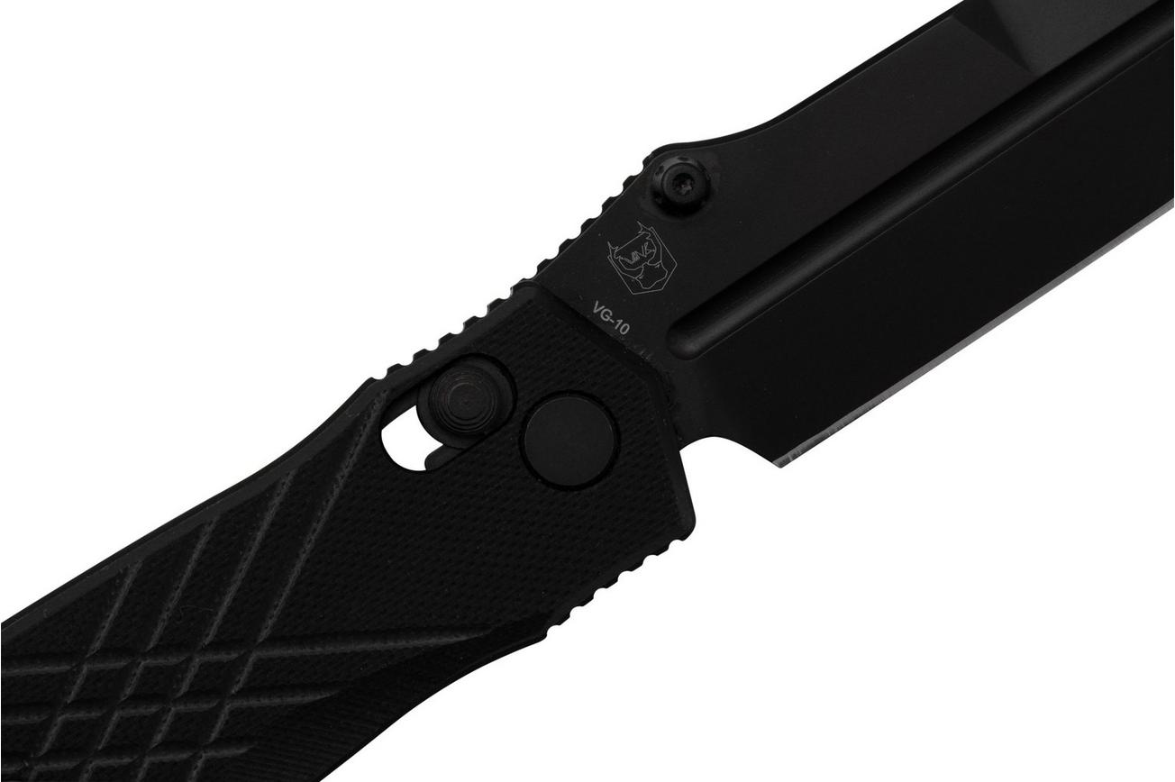 Real Steel Muninn 7752B Black G10, Black VG-10, zakmes