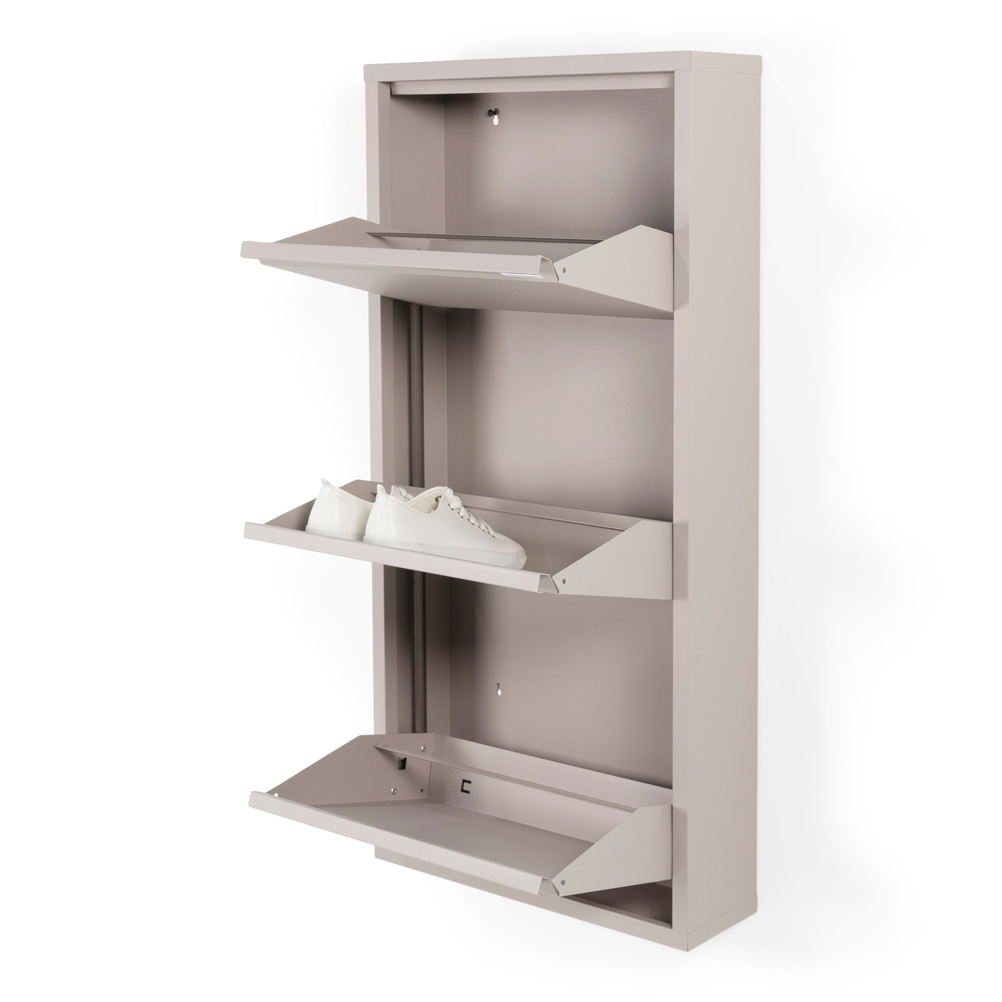 Spinder Design Billy 3 Schoenenkast - Silky Taupe