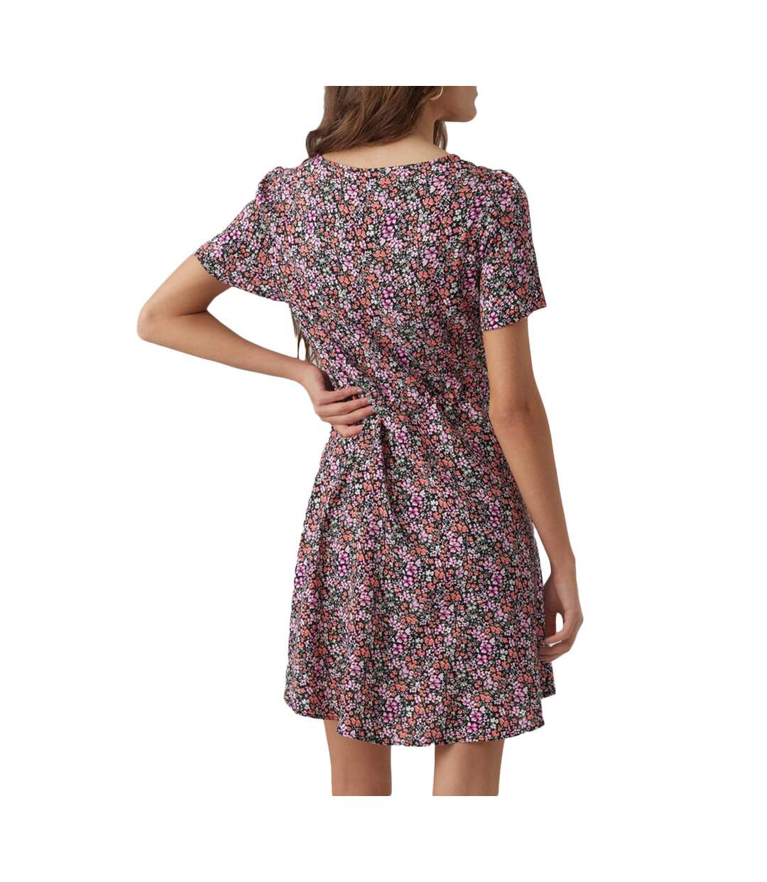 Robe Rose à Motifs Femme Vero Moda Easy