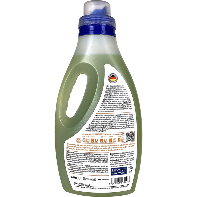 Fibertec Pro Wash Eco Flasche
