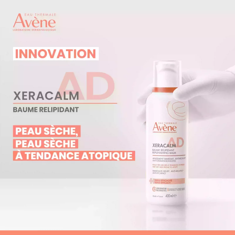 XERACALM AD - Baume Relipidant - 400ml
