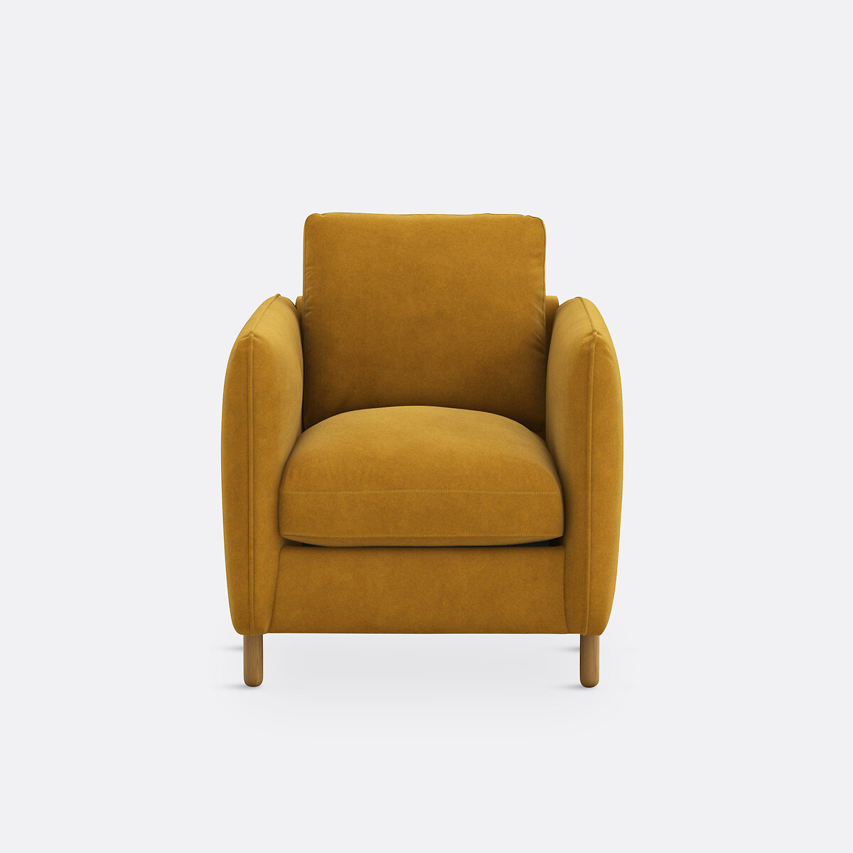 INTERIORES REDOUTE<br>Poltrona de veludo, Lomeo