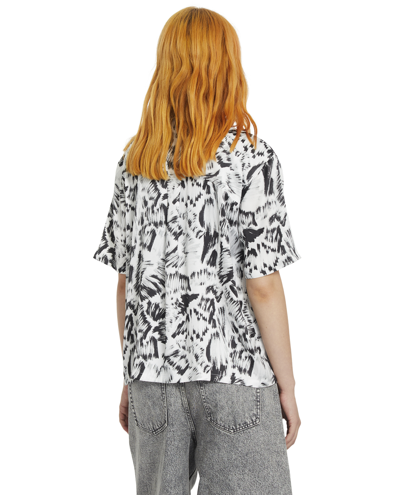 Volcom FA Alix Woven SS Black White