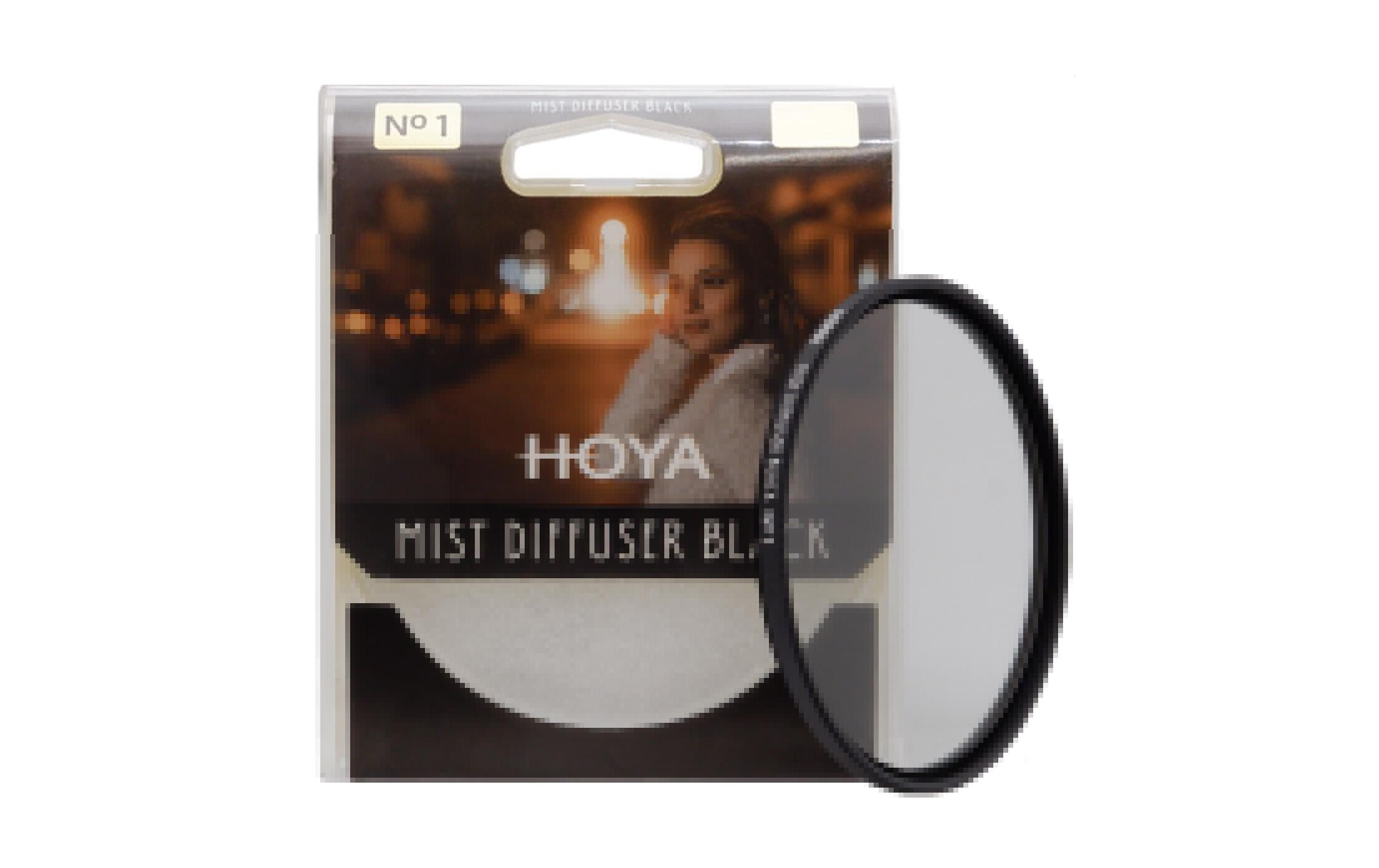 Objektivfilter Mist Diffuser Black No0.1 – 67 mmEffektfilter, unterdrückt Lichter- und Schattenkontraste und sorgt für ein weiches Bild