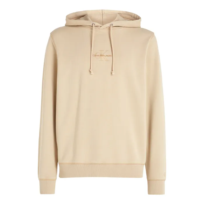 Calvin Klein Washed Monologo Hoodie Heren