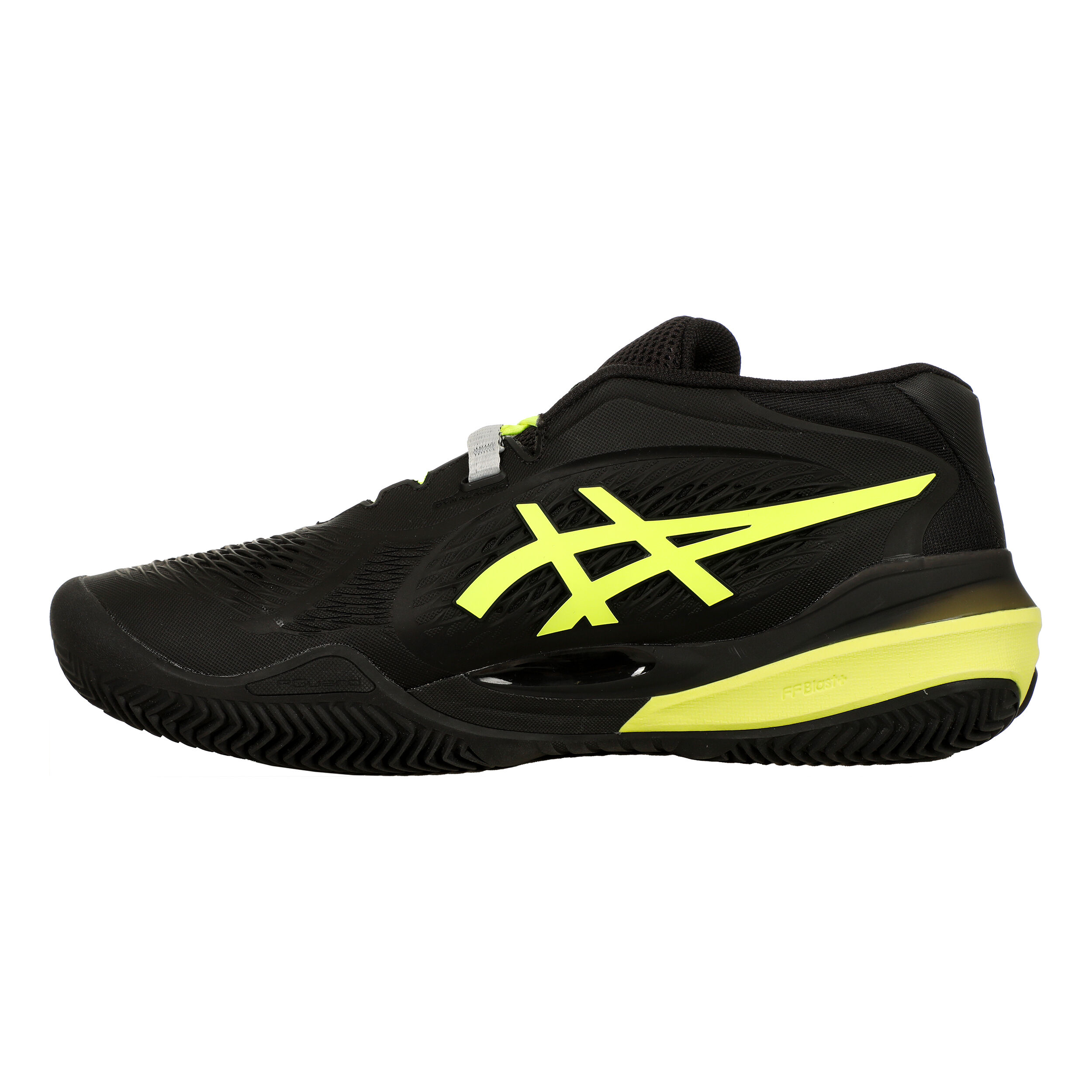 ASICS Gel Resolution X Chaussure Terre Battue Hommes - Noir , Jaunes Fluo