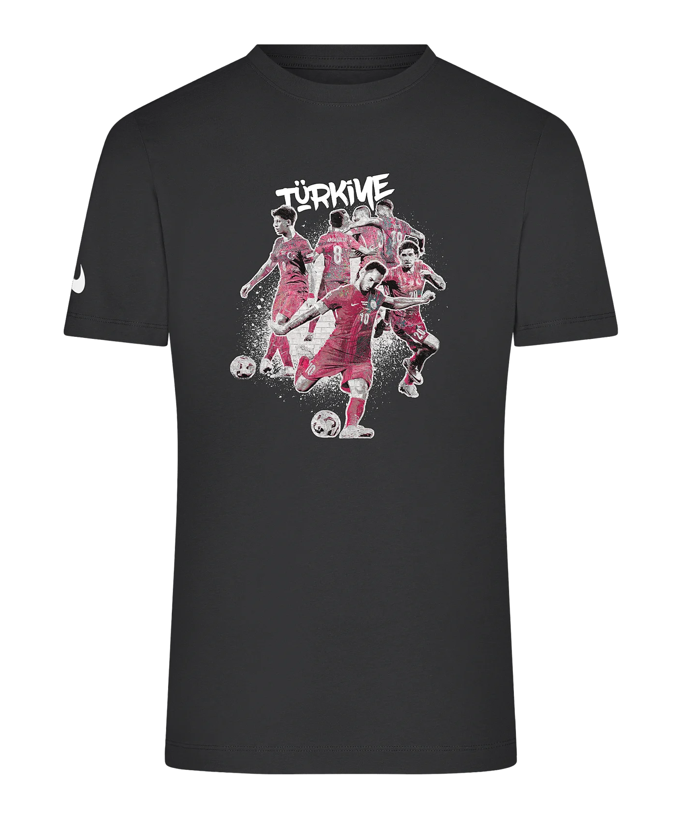 Nike Turkey TFF Team Proud T-Shirt Schwarz F010
