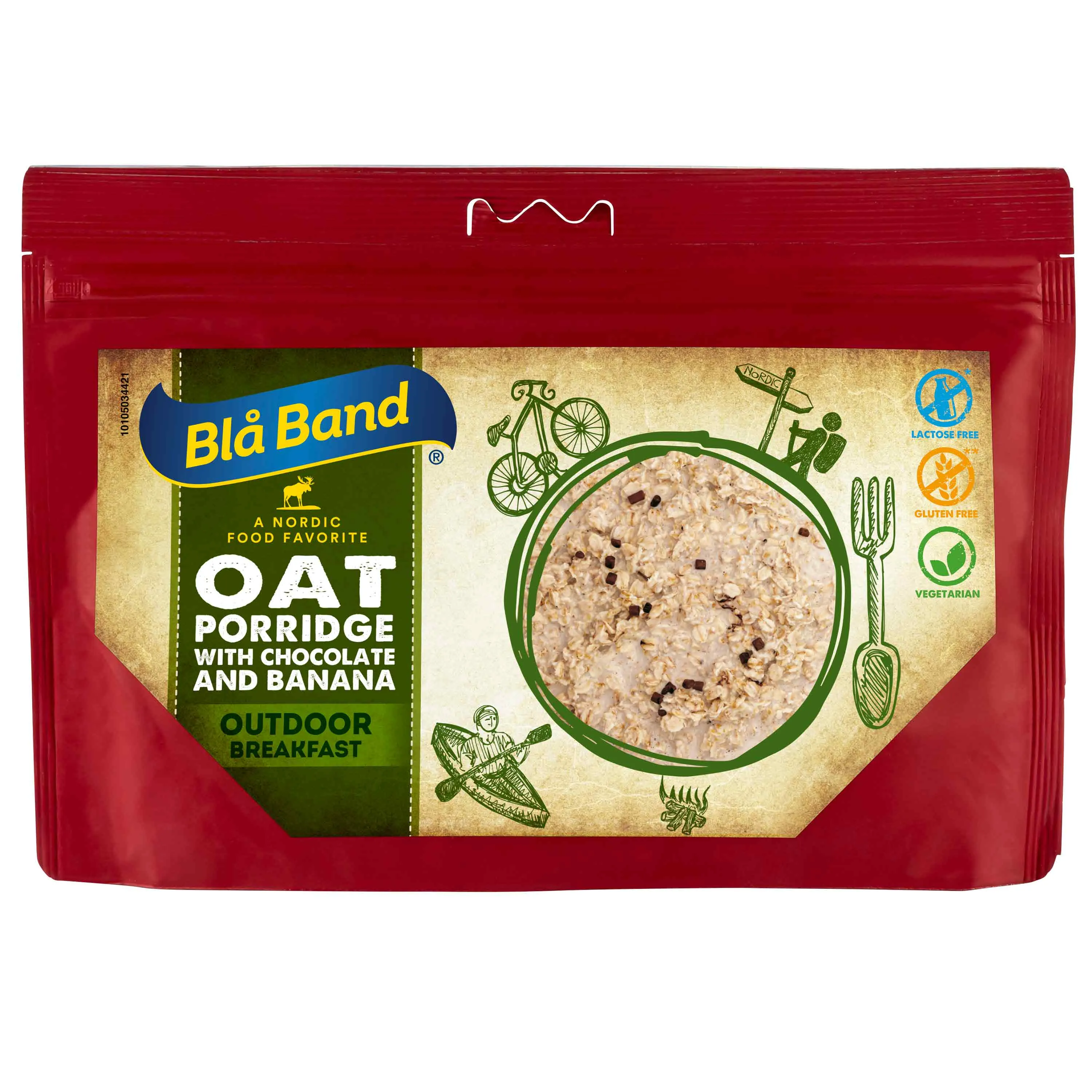 Bla Band -  Haferbrei mit Banane und Schokolade