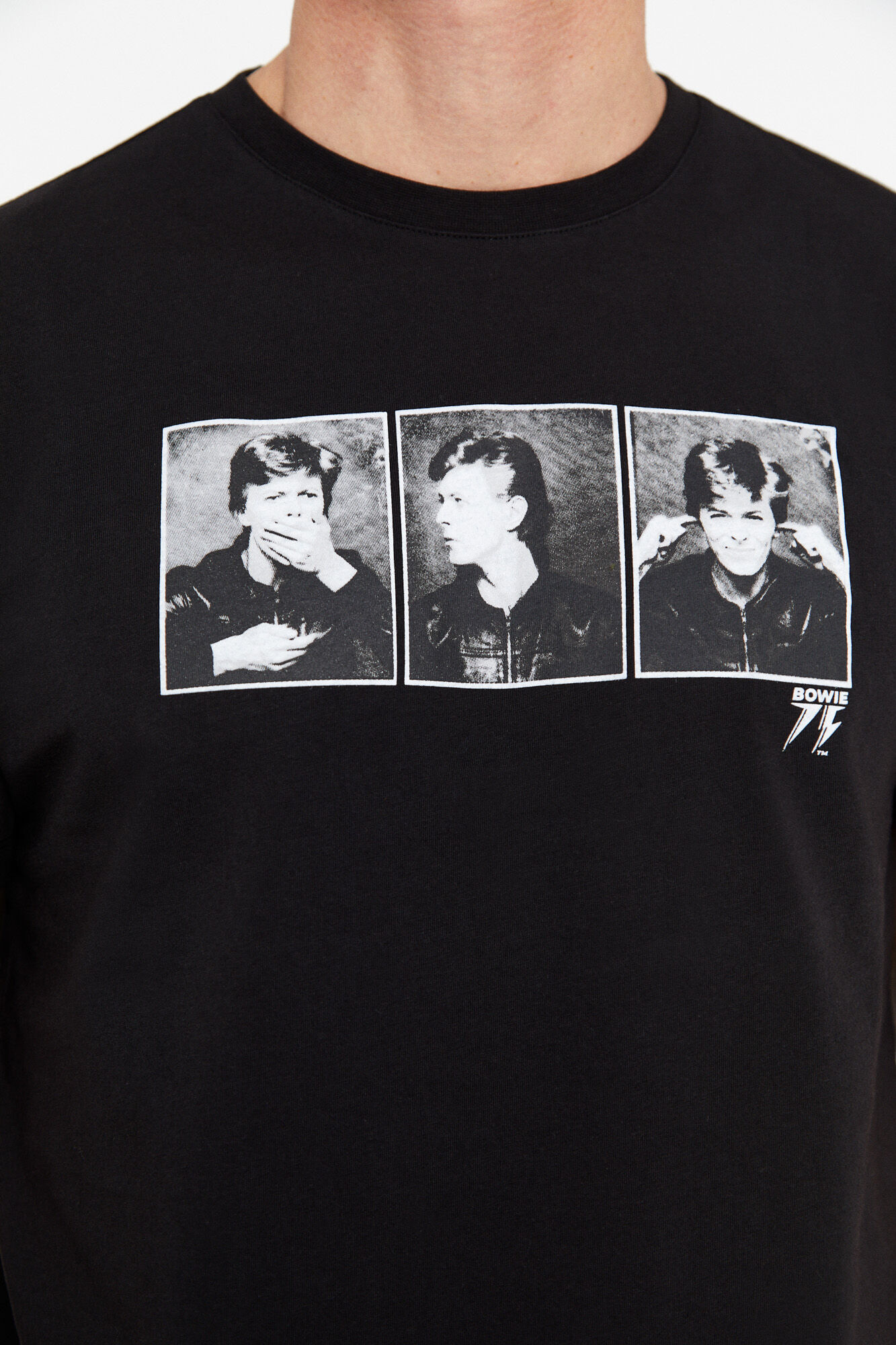 Camiseta David Bowie - Preta
