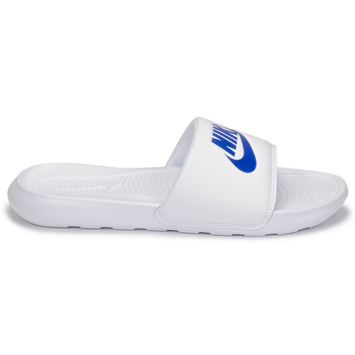 Nike - NIKE VICTORI ONE SLIDE - Blanc / Bleu