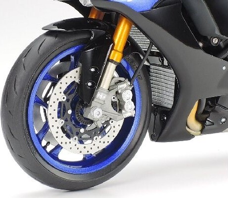 Tamiya - Yamaha Yzf-R1M Motorcykel Byggesæt - 1:12 - 14133