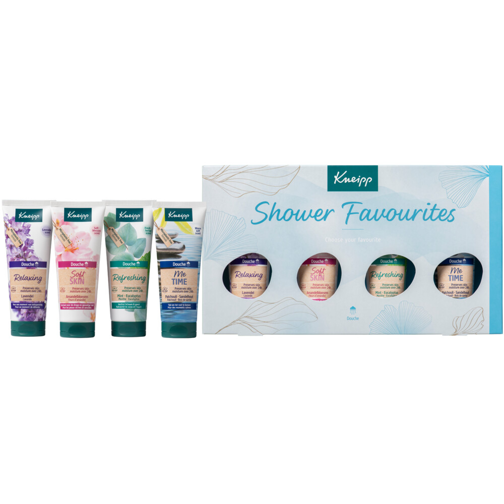 Kneipp Luxe Geschenkset Shower Favourites4 stuks