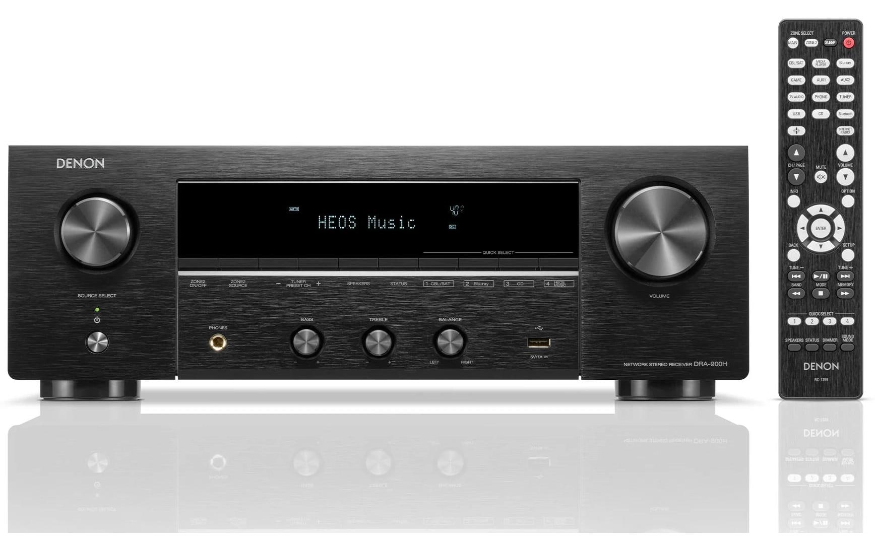 Stereo-Netzwerkreceiver DRA-900H Schwarz<br>2-Kanal Netzwerk-Receiver