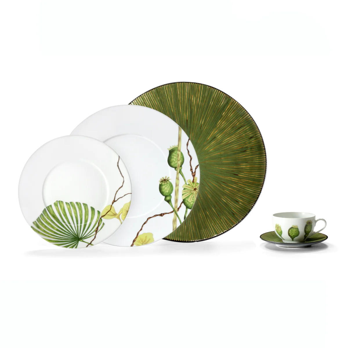 Ikebana - Assiette à pain 15.5 cm (lot de 6) Médard de Noblat