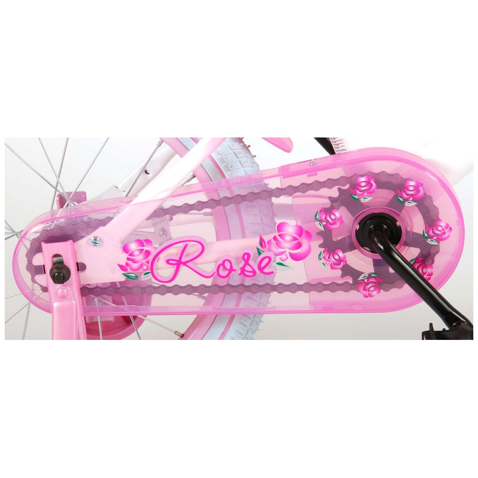 Volare Rose Fiets - 16 inch - Roze Wit