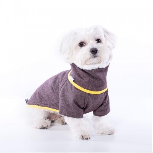 Coleira Uoamy para cães, cor bordô
