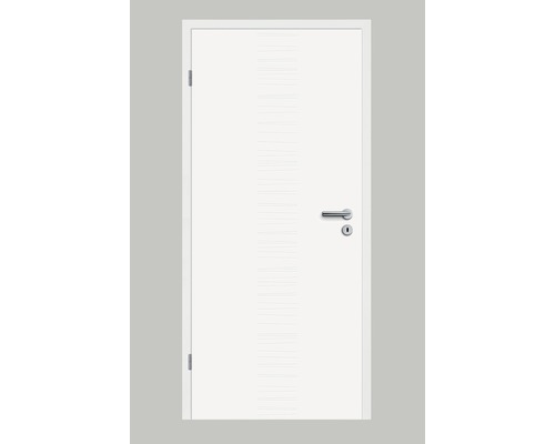 Pertura binnendeur Linum 04 wit gelakt (vergelijkbaar met RAL 9010) 86,0x198,5 cm links