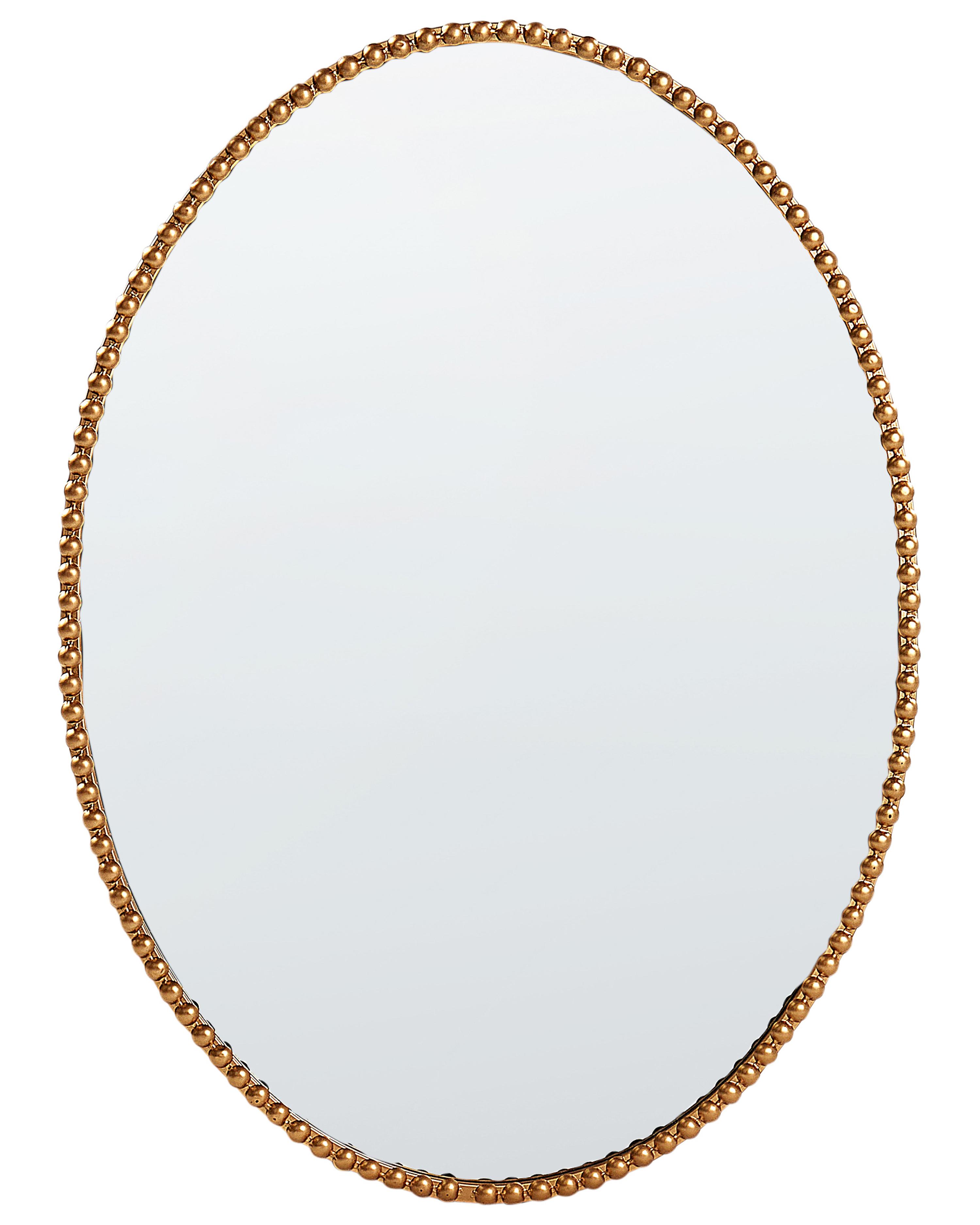 Wandspiegel OUVEA 57 cm 79 cm Metaal Goud