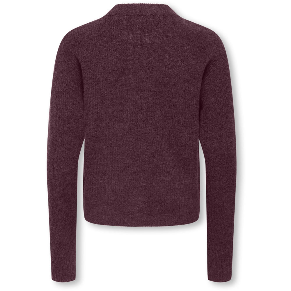 Køb kids ONLY Winetasting Melange Kogcamilla O-Neck L/S Cardigan Knt