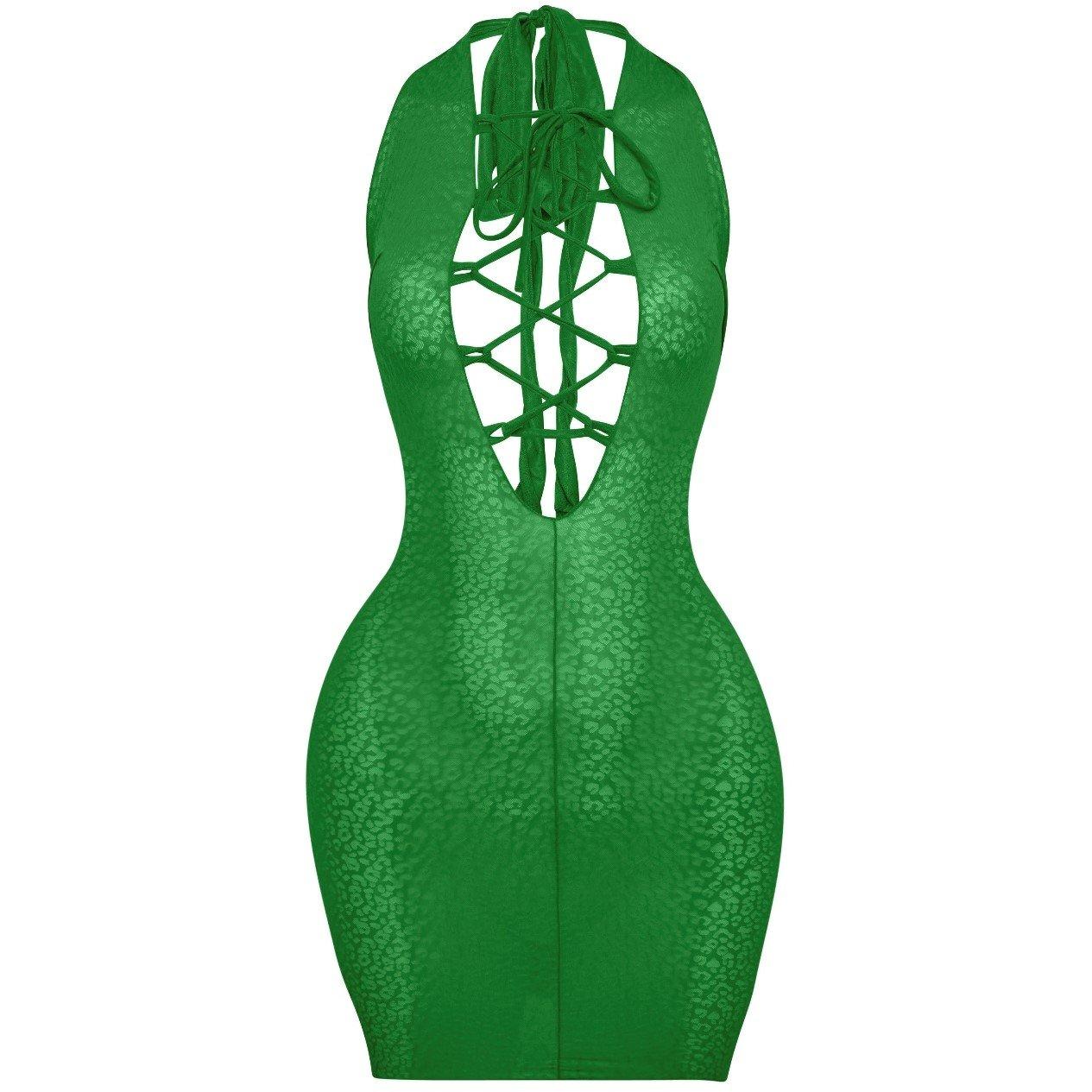 Honeyz Snake Mini Dress Womens
