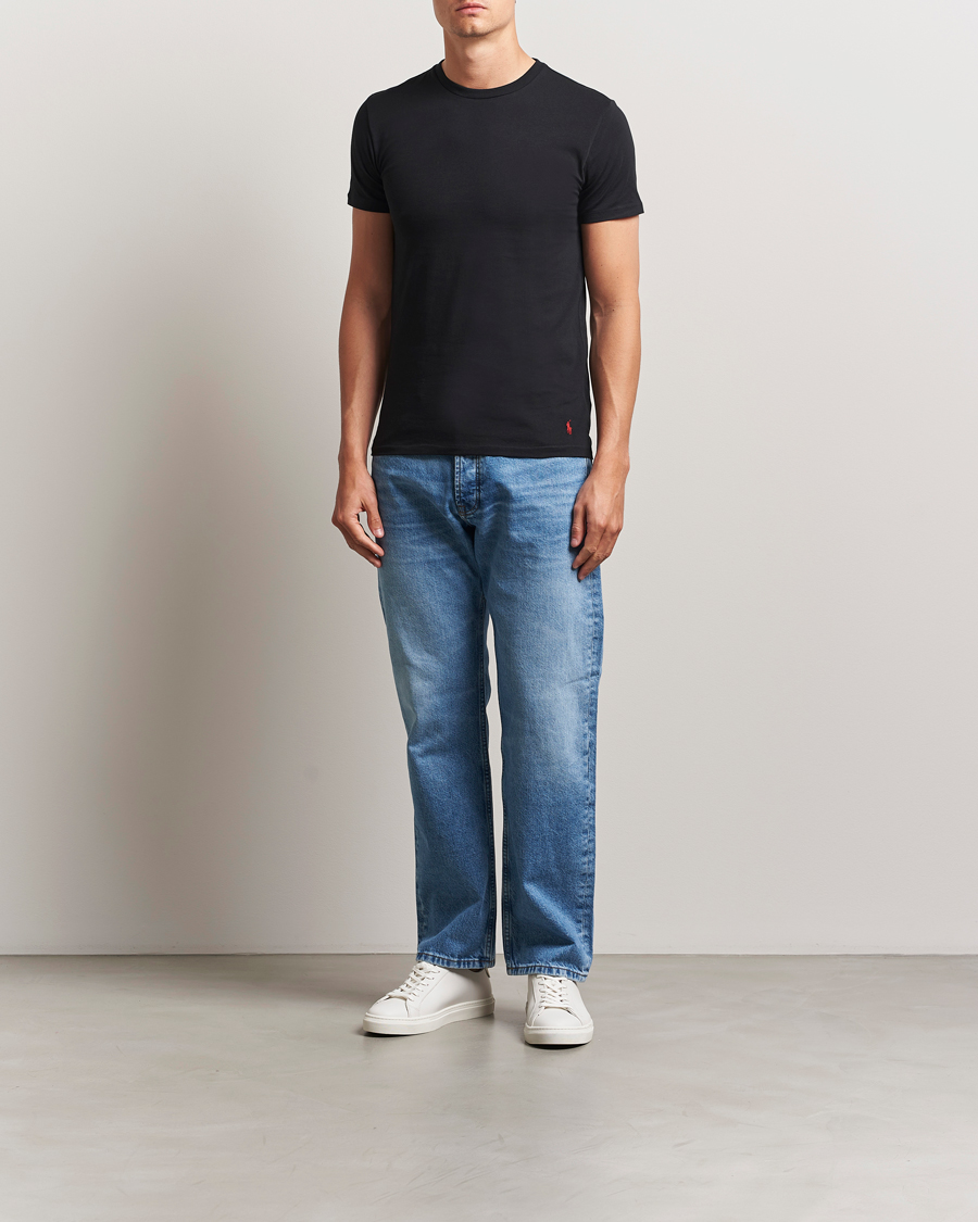 Polo Ralph Lauren 2-Pack Cotton Stretch T-Shirt Black