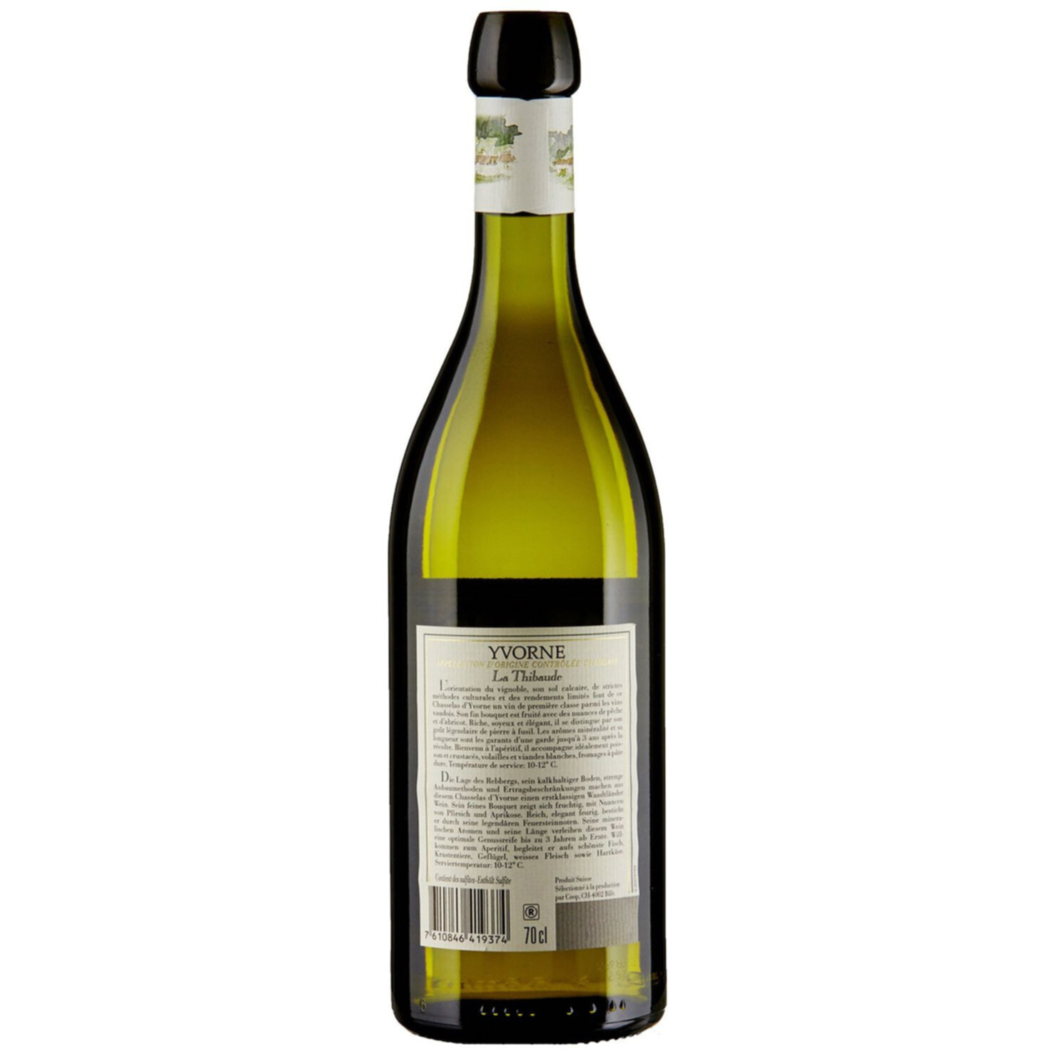 Chablais AOC Yvorne La Thibaude -70cl