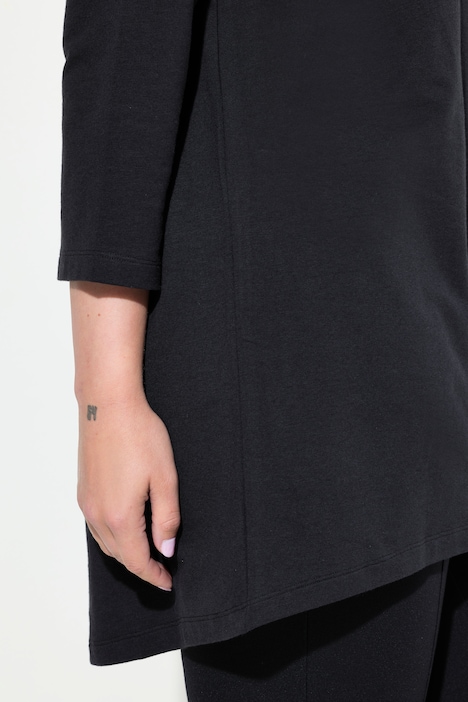 Sweatshirt, Brusttasche, 3/4-Ärmel
