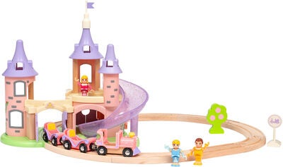 BRIO 33312 Disney Princess Slott med tilbehør