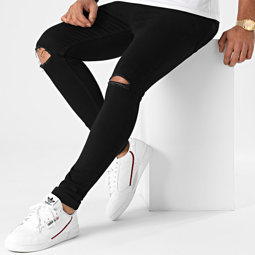 Jean Super Skinny Fit Destroy 1417 Noir