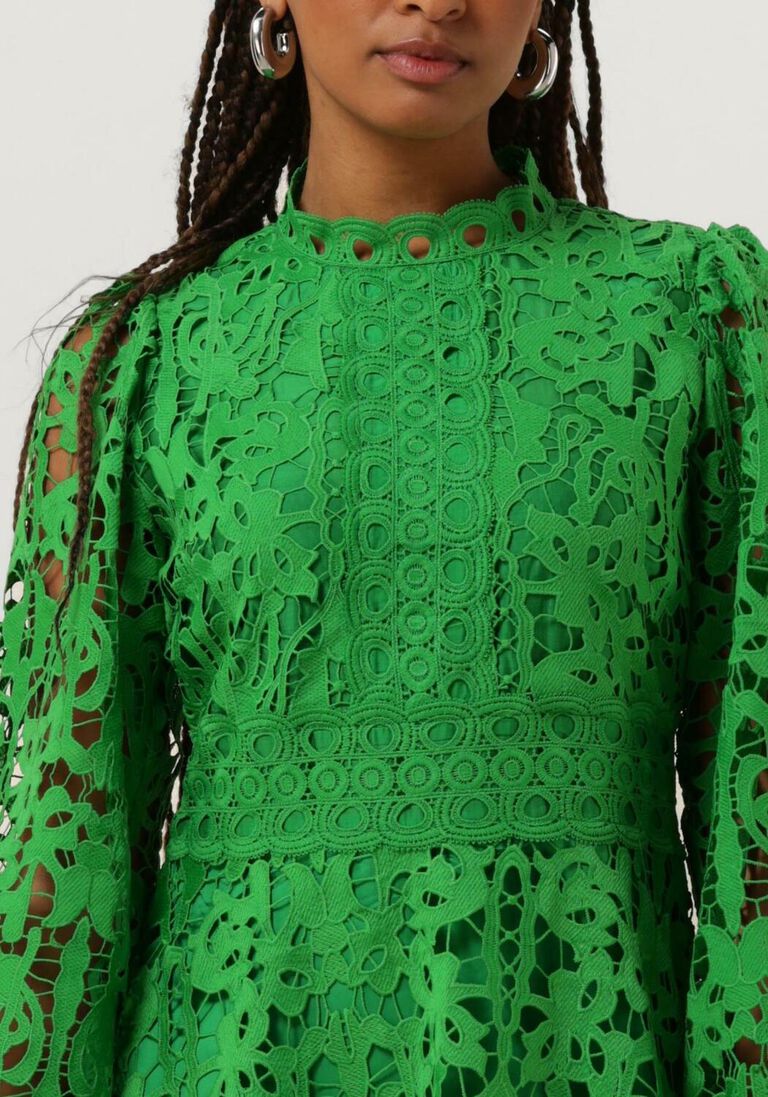 COPENHAGEN MUSE groene copenhagen muse midi jurk cmlaly-dress