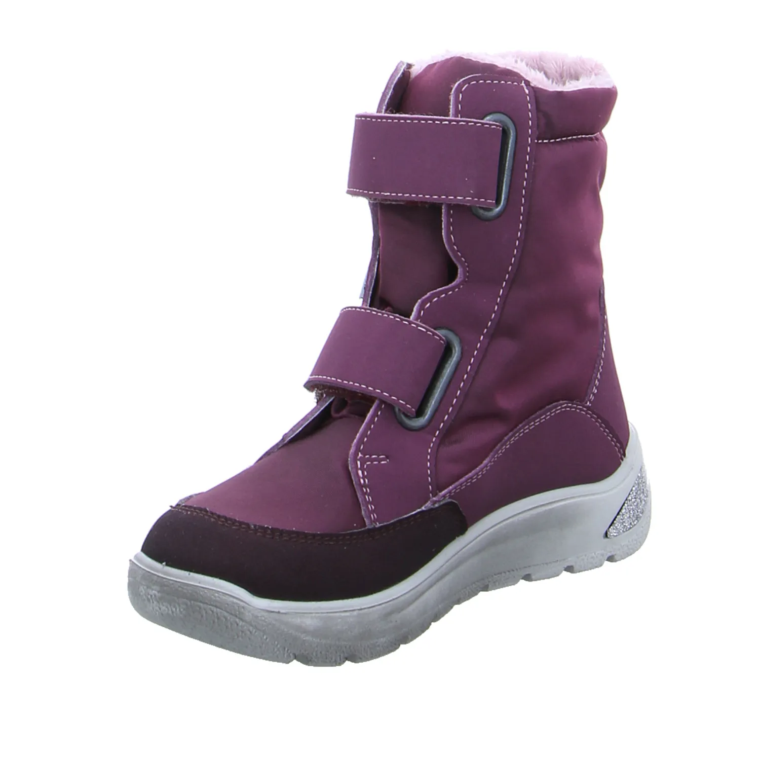 RICOSTA Kleinkinder-Snowboot  Membran Bordeau Textil  Mädchen Schneestiefel