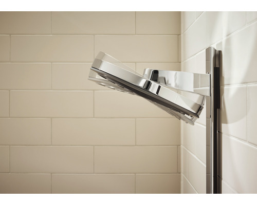 Douchekolom incl. thermostaat hansgrohe Pulsify S chroom 24240000