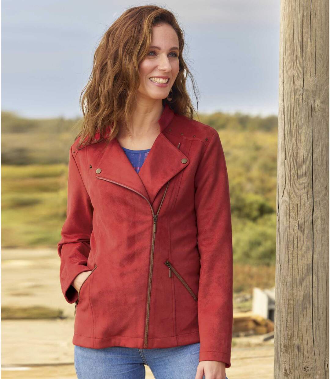 Veste Suédine Esprit Perfecto