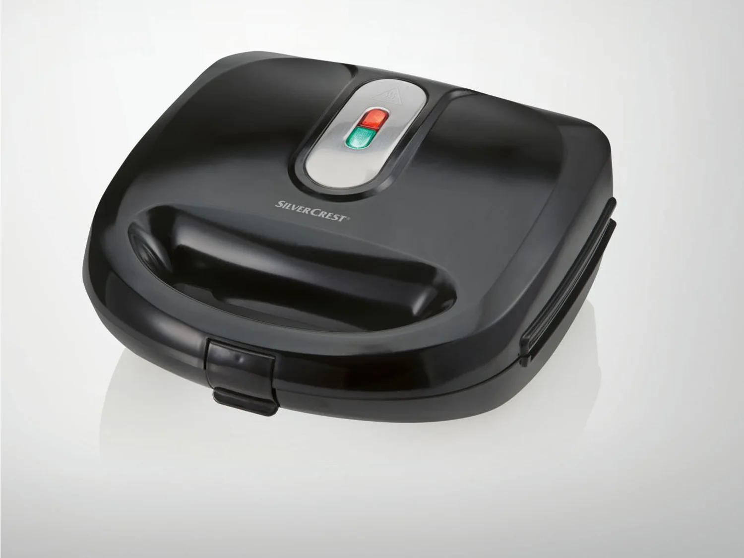 Sanduicheira SILVERCREST® KITCHEN TOOLS »SSWM 700 C2«, 700 W, com luzes de aquecimento.