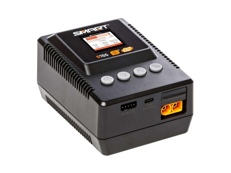 Spektrum Ladegerät Smart S155 G2 AC 55W 1-4S, IC3 / IC5 Spektrum Smart Ladegerät für 1-4S LiPo Akkus
