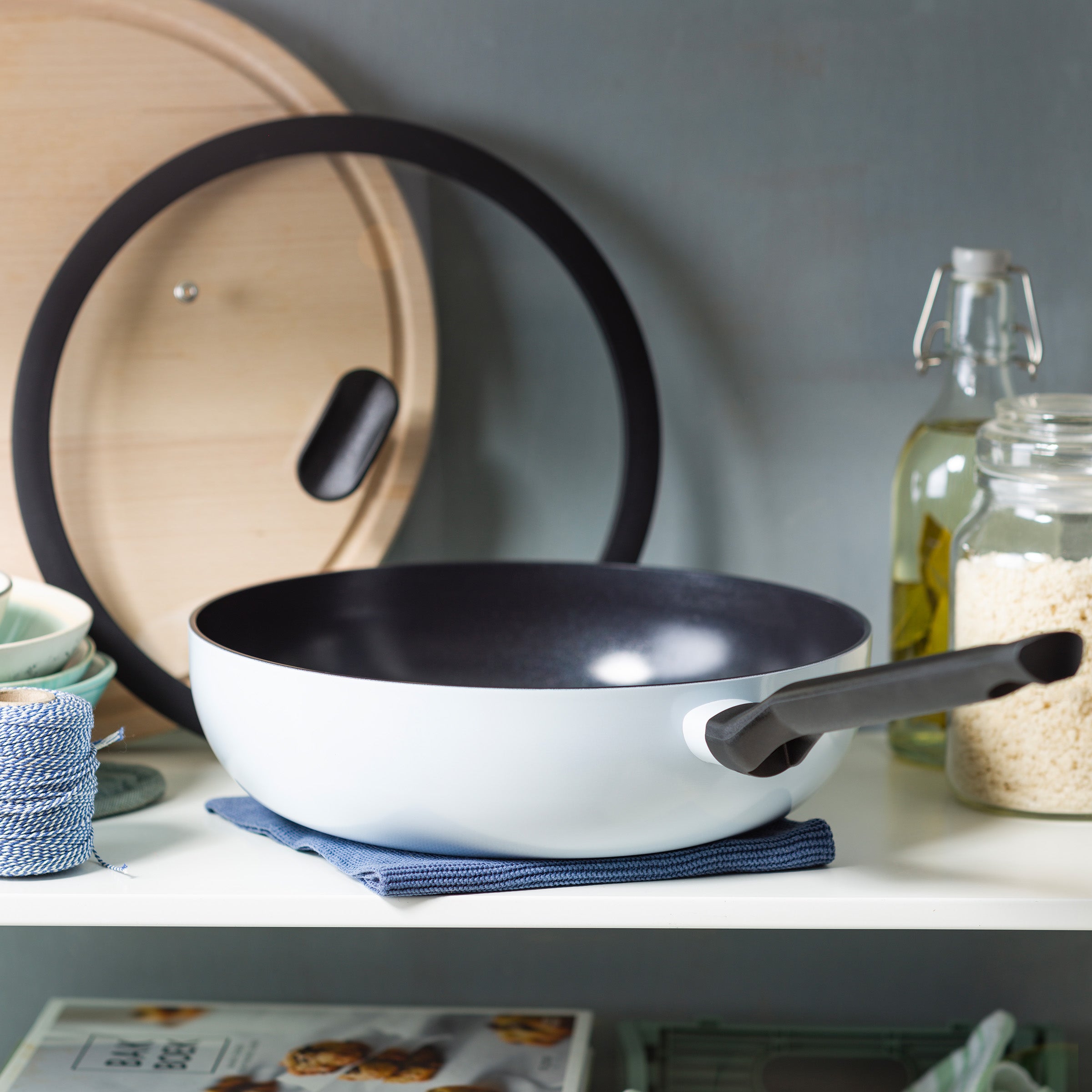 Enjoy Light Blue   Contact Grillset