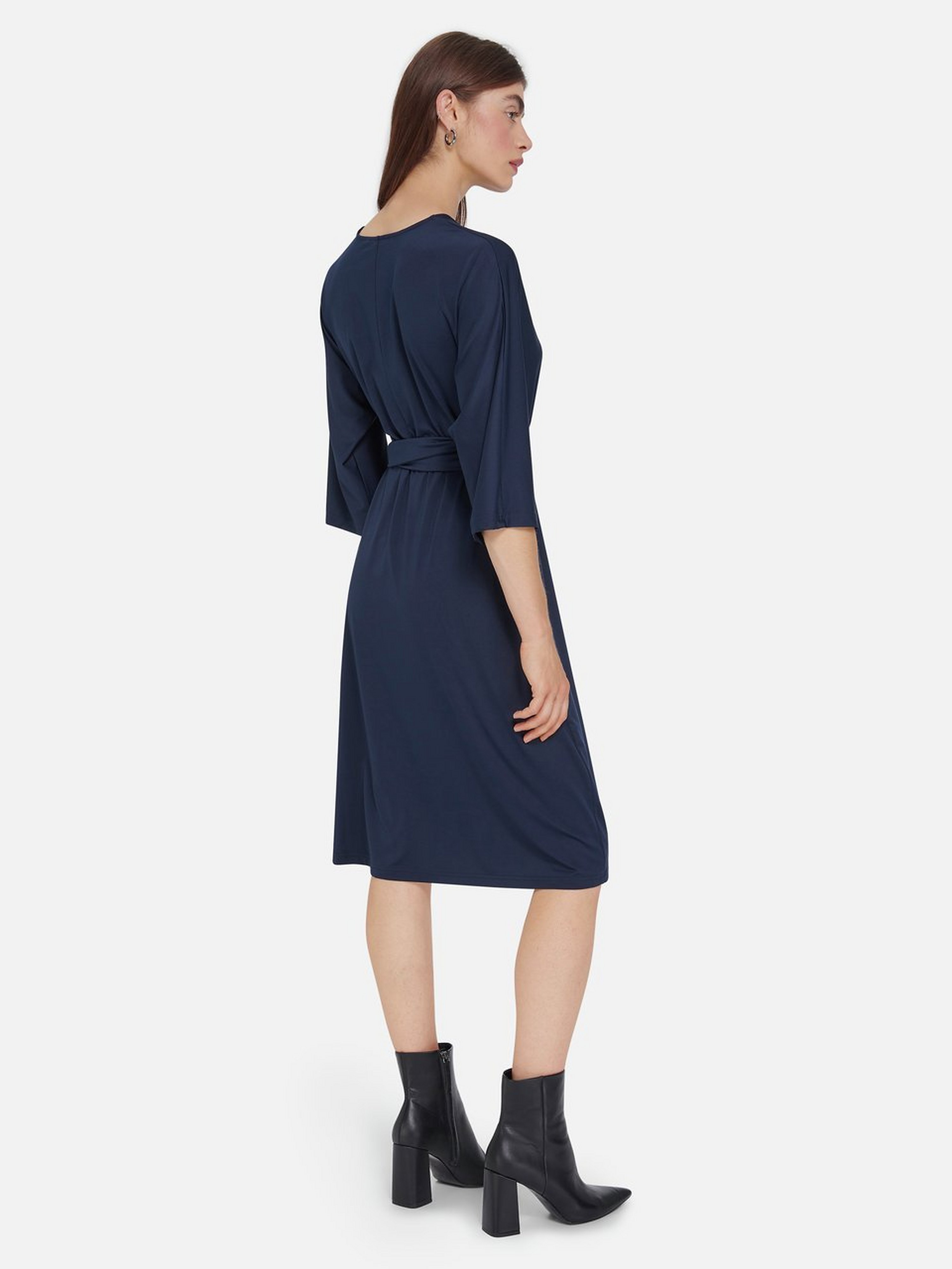 Jersey-Wickelkleid 