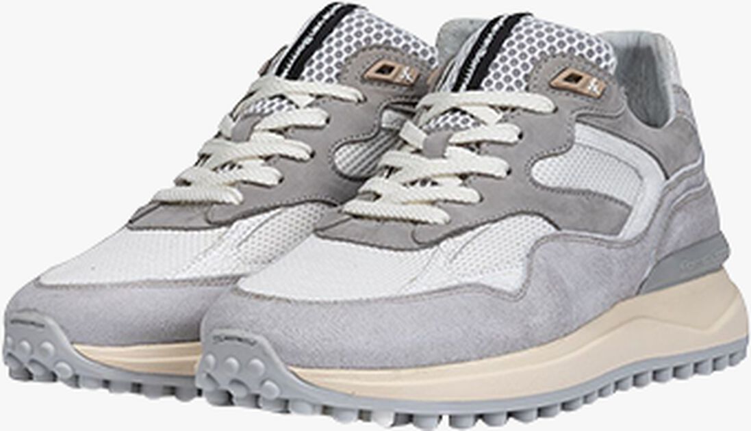 FLORIS VAN BOMMEL lichtgrijze floris van bommel lage sneakers sfm-10159