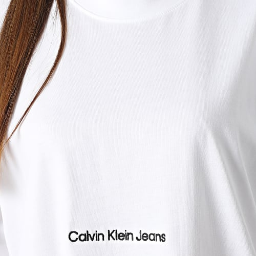 Robe Tee Shirt Femme 0742 Blanc