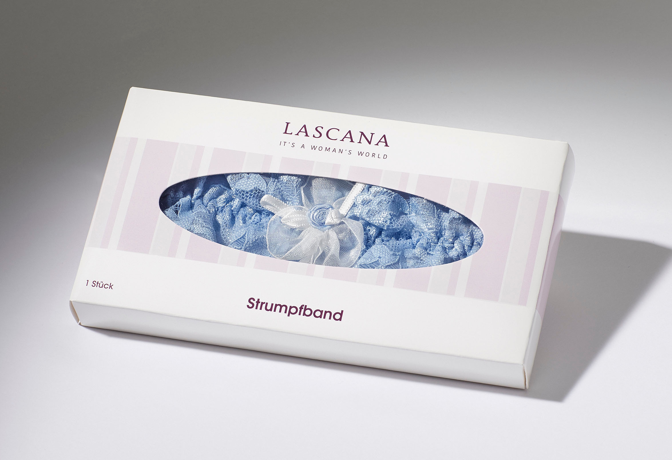 LASCANA Strumpfband , aus edler Spitze, sexy Dessous, Reizwäsche