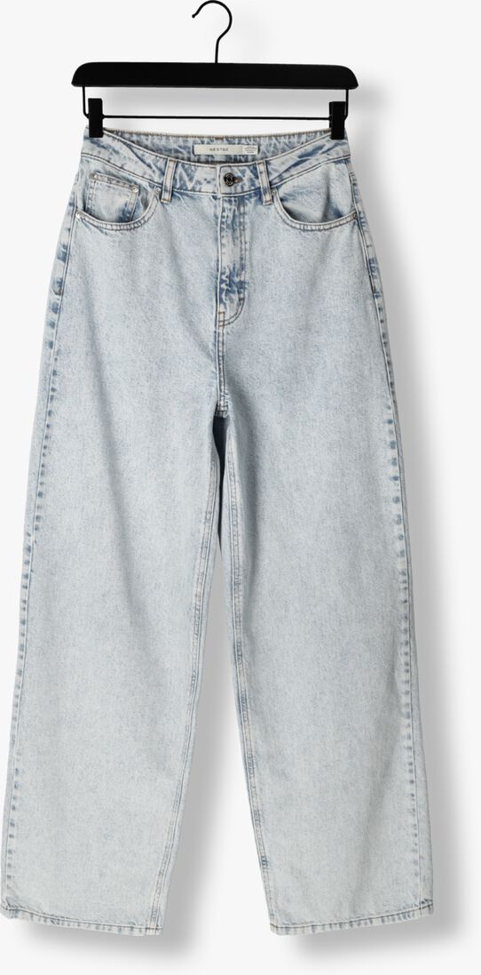 GESTUZ lichtblauwe gestuz wide jeans kailygz hw wide jeans