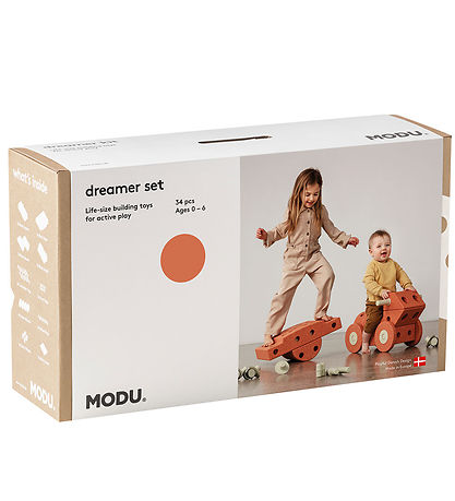 MODU Dreamer S?t - 34 Dele - Burnt Orange/Dusty Green