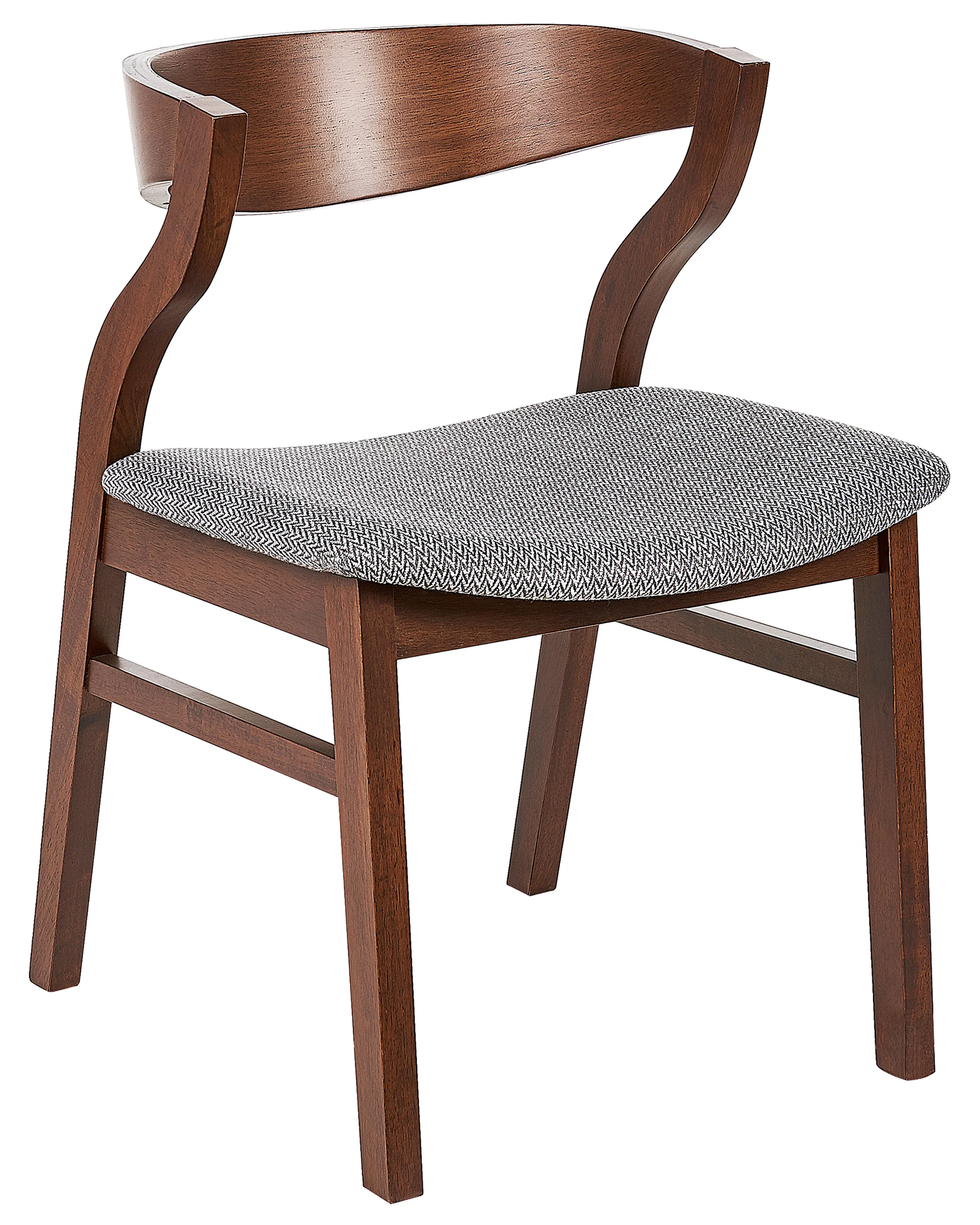 Set van 2 eetkamerstoelen MAROA Hout Lichtgrijs