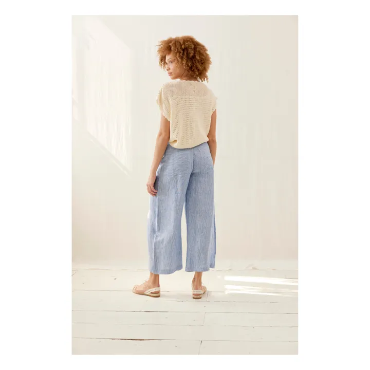 Louise Misha Pull Loria Broderies Fleurs - Collection Femme | Crème