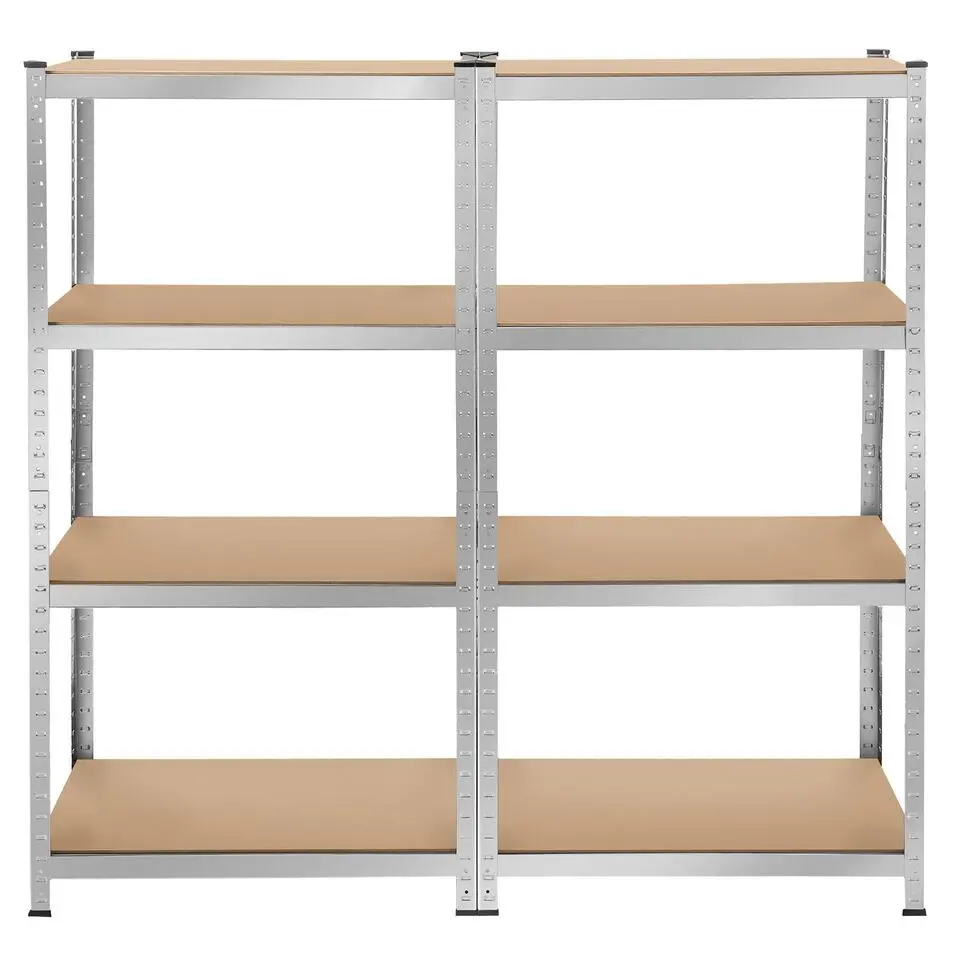 tectake Werkplaatsrek, Zilver