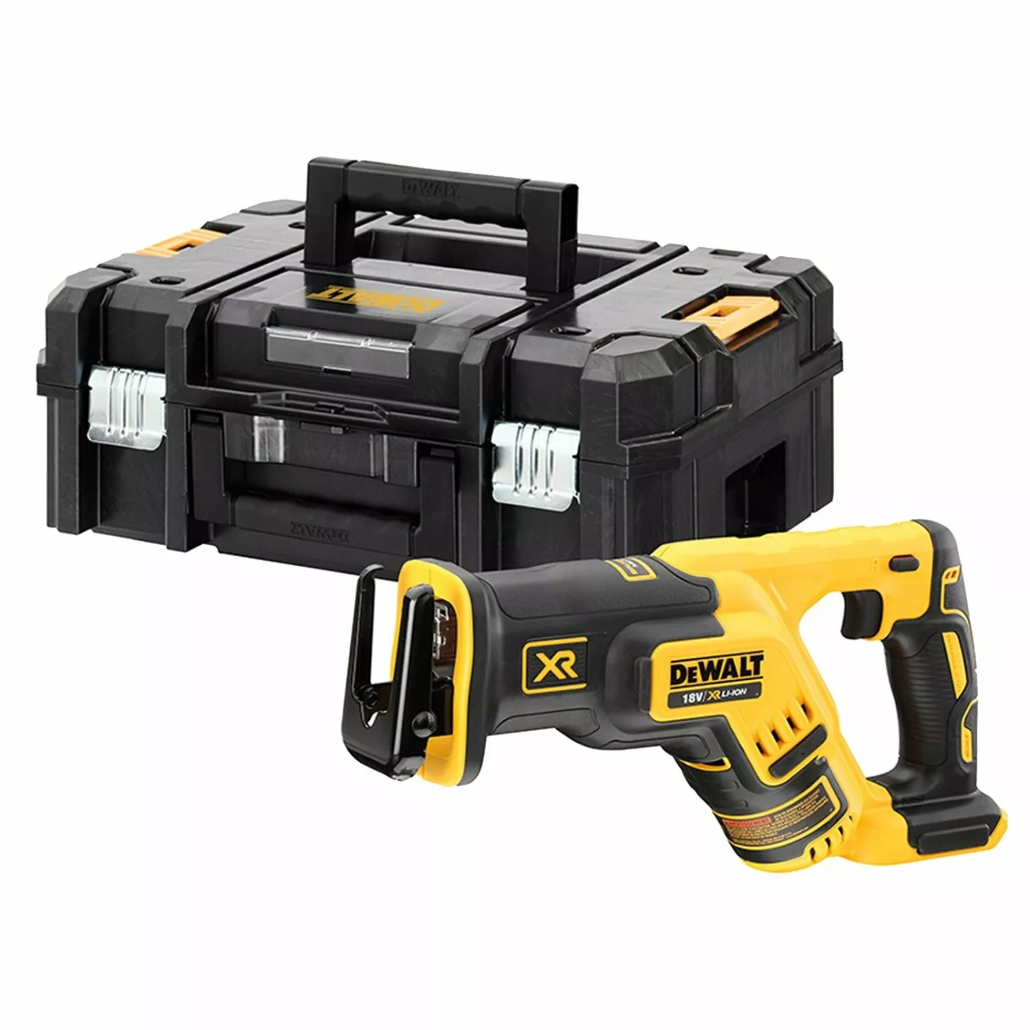 DeWALT DCS367NT 18V Li-Ion accu reciprozaag body in TSTAK - koolborstelloos