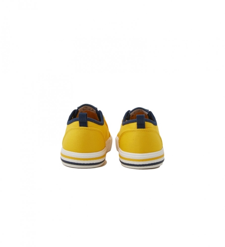 Tênis básico Pepe Jeans Brady amarelo