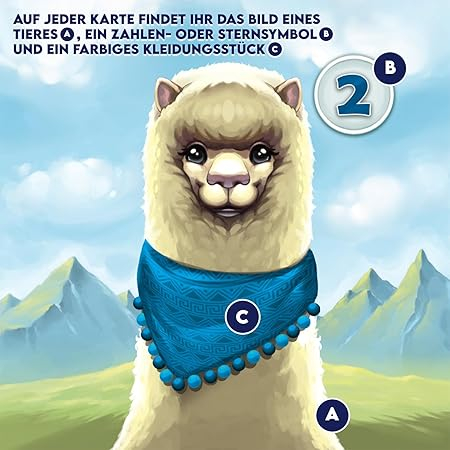 Llamas & Alpacas Brettspiel Gesellschaftsspiel für Familien / Kinder (02546)